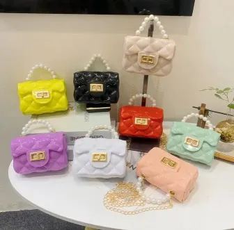 Baby Pearl Handle Mini Jelly Bag 