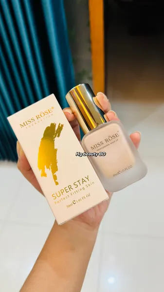 Miss Rose Super Stay Foundation – Perfect Fitting Skin 30ml