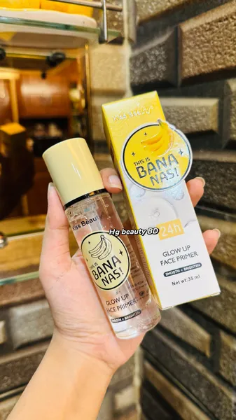 Kiss Beauty this is Bananas Glow up Face primer