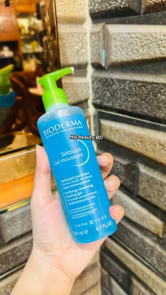 Bioderma Sebium Gel Moussant Purifying Cleansing Foaming Gel 200ml