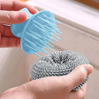 Kitchen Cleaning Ball Brush (1 Pc)