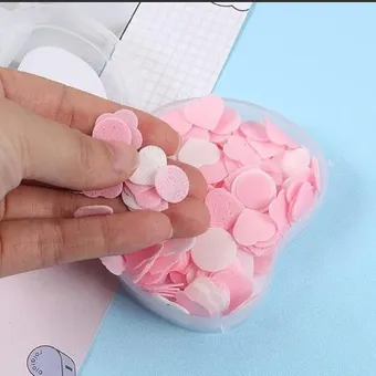 Apple Shape Soft Paper Soap with box (1 pc)