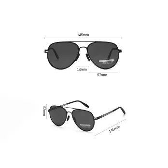SCREW-FREE ULTRA-LIGHT POLARIZED SUNGLASSES GB-9802GY