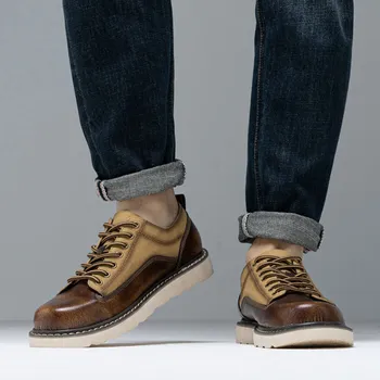 Genuine Leather American Outdoor Casual Shoes