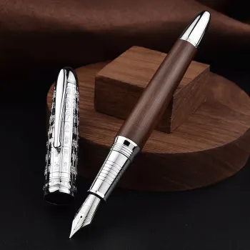 HONGDIAN 6016 Fountain Pen – Brown