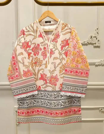 AGHANOOR -  2 Piece - Digital Printed Lawn Suit S112096