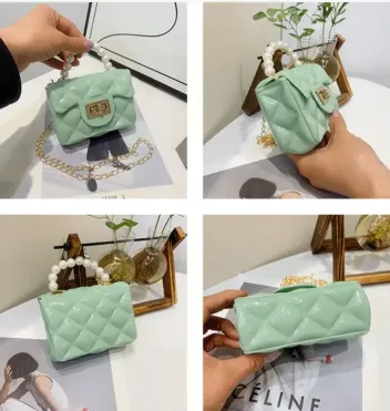 Baby Pearl Handle Mini Jelly Bag 