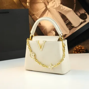 Texture Genuine Leather Women's Luxury Large Capacity Single Shoulder Crossbody Bag