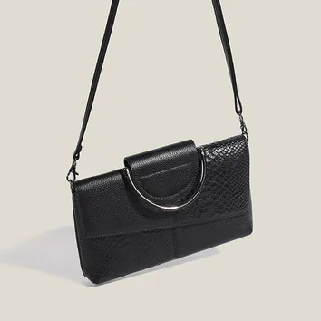 TEMPERAMENT CROCODILE PATTERN LARGE CAPACITY BAG GB-1120B