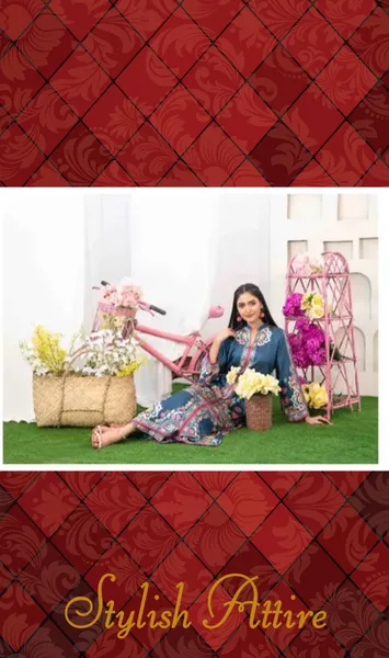 Original Damask Tawakkal Stitched 2 Piece