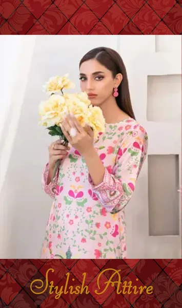 Original Damask Tawakkal Stitched 2 Piece Ready-to-wear Digital Printed Staple Shirt Designs & Stitched Digital Printed Staple Trousers 