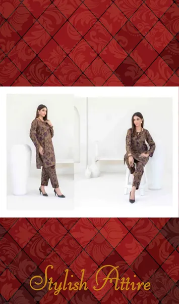 Original Faranak by Tawakkal Pret Stitched Digital Printed Staple Shirt Designs & Stitched Digital Printed Staple Trousers 