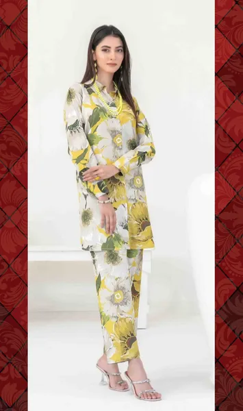 Original Faranak by Tawakkal Pret Stitched Digital Printed Staple Shirt Designs & Stitched Digital Printed Staple Trousers