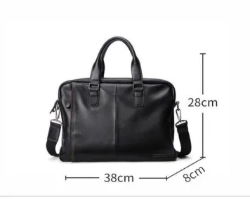 Stylish Muge Leather Office Bag Men