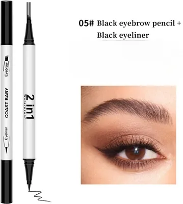 Multifuntional Magical Eyeliner Eyebrow Pencil 