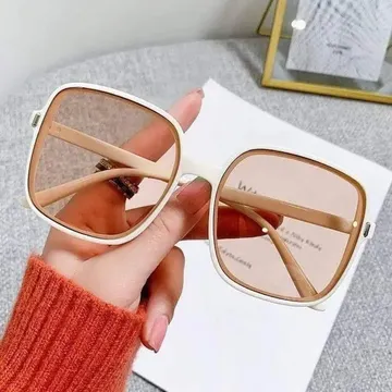 New Luxury Gradient Large Frame Sunglasses
