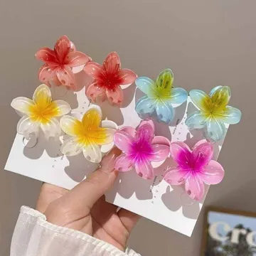 Small Size Flower Fashion Hair Clips (2 pc)