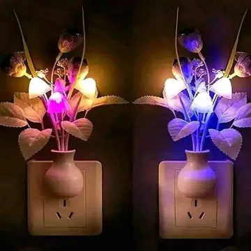 LED Mushroom Night Light Lamp - Multi Color 