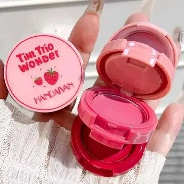 HANDAIYAN Tint Trio Wonder Lip & Cheek Cream 