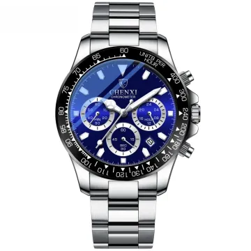 Three-Eye Quartz Sports Watch