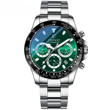 Three-Eye Quartz Sports Watch