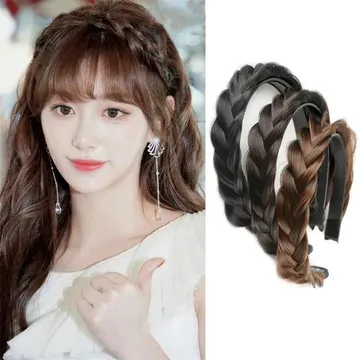 Stylish Twist Braid Wig Headband (1 pc)