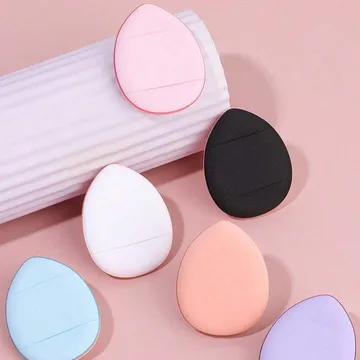 Mini Finger Puff Foundation Powder Dry Sponge (5 pcs)