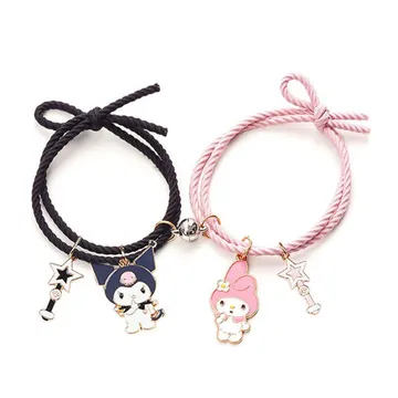 Cute Cartoon Roop Paired Magnet Couple Bracelet ( 2Pc )