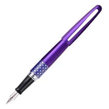 Pilot Metropolitan Retro Pop Fountain Pen - Purple Ellipse CT (M NIB)
