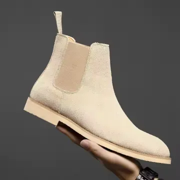 ANKLE SUEDE CHELSEA BOOTS