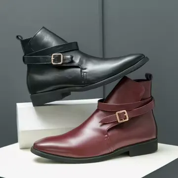 PREMIUM LACE UP LEATHER BOOTS