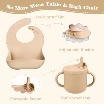 Silicone Baby Feeding Set 
