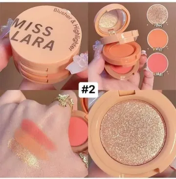 3 in 1 Miss Lara Blusher & Highlighter 