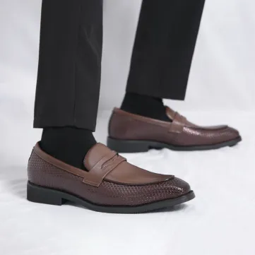 KOREAN STYLE TRENDY FORMAL BUSINESS SHOE GB-8607