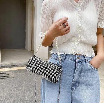 GOLD DETAIL TOTE HANDBAG