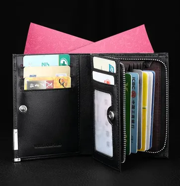 Midnight Shield Card Holder