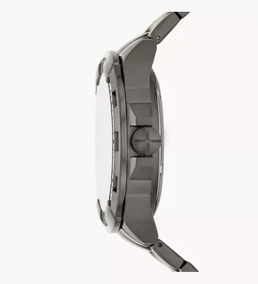 Fossil Bronson - Automatic Smoke Stainless Steel Watch