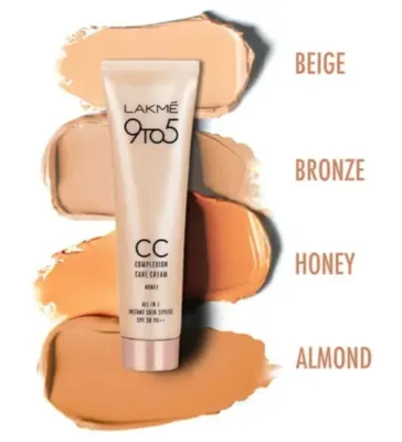 Lakme 9To5 CC Complexion Care Cream - 02 Honey