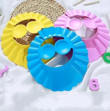 Adjustable Shampoo Bath Bathing Shower Cap For Baby (1 pc)