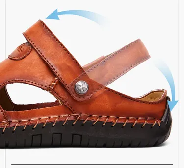 Genuine Leather Sandals 2