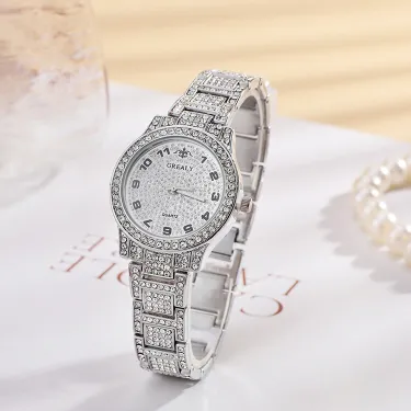 Diamond Face Watch