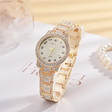 Diamond Face Watch
