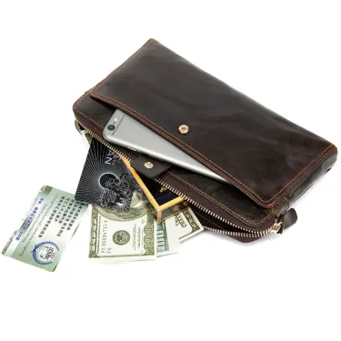 GENUINE LEATHER MEN'S CLUTCH BAG GB-MR9041C