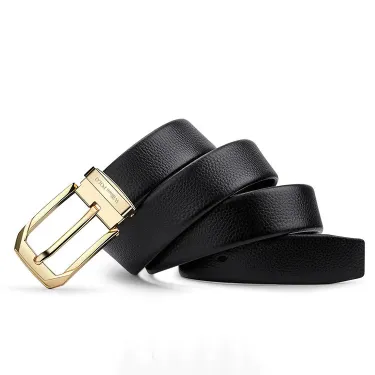 GENUINE LEATHER PIN BUCKLE BELT GB-WP20523