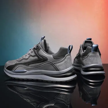 BREATHABLE NON-SMELLY MESH CASUAL SHOE 0018DGY