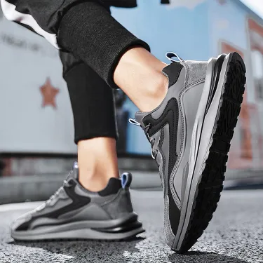BREATHABLE NON-SMELLY MESH CASUAL SHOE 0018DGY
