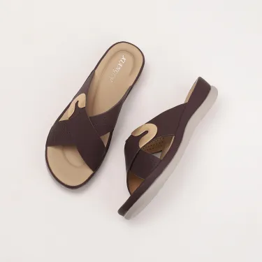 CASUAL WEDGE-HEEL OUTDOOR SLIPPER 0336CT