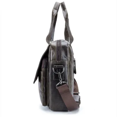 GENUINE LEATHER MULTIFUNCTIONAL SHOULDER BAG GB-BC0042ICY