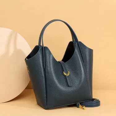 HIGH-END GENUINE LEATHER WOMEN'S BAG GB-Y009BL