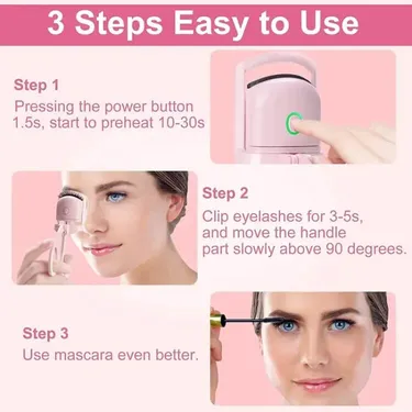 Electric Eyelash Curler (1 pc)